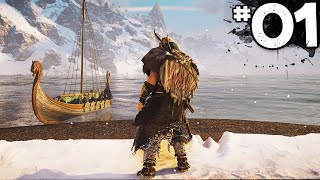 Assassins Creed Valhalla  Part 1  A VIKINGS BEGINNING Xbox Series X [upl. by Yattirb673]