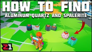 Astroneer Quick TIPS  How To Find Aluminum Quartz and Sphalerite  Z1 Gaming [upl. by Hofmann479]