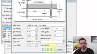 How Do I Print Labels in Word [upl. by Ahl]