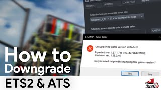 TruckersMP  How To Downgrade Your Game [upl. by Susie]