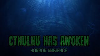 Cthulhu Horror Ambience  SCARY Underwater Sounds  ASMR [upl. by Rosina]