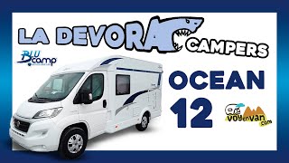 VOYenVAN  AUTOCARAVANA PERFILADA nueva BLUCAMP OCEAN 12 2024 [upl. by Yelac898]