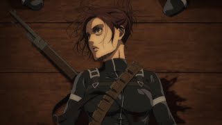 SASHAS DEATH  GABI KILLS SASHA  Attack On Titan Season 4 Part 1  4K [upl. by Naves615]