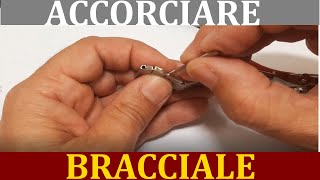 Come stringere il bracciale di un orologio  TUTORIAL [upl. by Goebel245]