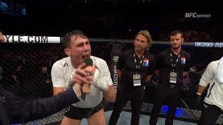 Fight Night Liverpool Darren Till Octagon Interview [upl. by Ferguson]