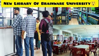 Brainware University New Library  Going To Library After A Long Time BENJERRY [upl. by Ynamreg]