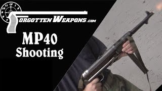 Shooting the MP40 Submachine Gun [upl. by Dom]