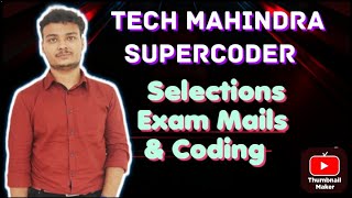 Tech Mahindra Supercoder Changed Selection Procedure  Cutoff Discussion [upl. by Malena761]