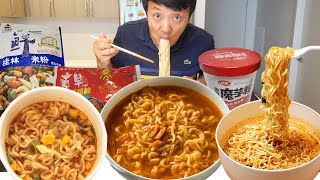 BEST amp WORST INSTANT NOODLES Trying EVERY Instant Noodle Quest Part 1 [upl. by Pyszka]