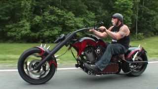 Custom quotBad Guysquot Themed Chopper by OCC [upl. by Irrot]