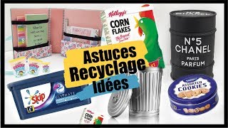 JE TRANSFORME MES POUBELLES DU QUOTIDIEN ASTUCES RECYCLAGE [upl. by Brandenburg]