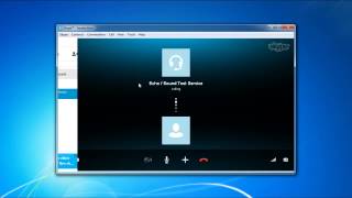 How to Make Skype Sound Test [upl. by Ariela404]