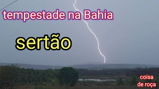 ATENÇÃO muita chuva no sertão da Bahia em Anage [upl. by Odilo892]