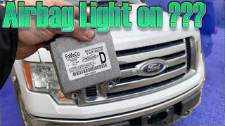 How to Replace a Ford F150 Restraint Control Module [upl. by Eanahs]