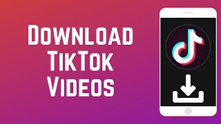 How to Download TikTok Videos  Save Videos from TikTok [upl. by Krenek]