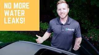 How to Stop a Sunroof Leak  Sunroof Drain Cleaning [upl. by Verena]