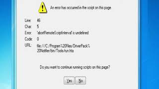 Script Error in windows 7 [upl. by Mahgirb617]