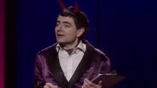 Rowan Atkinson Live  The Devil Toby welcomes you to Hell [upl. by Vatsug]