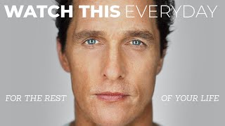 LIFE IS NOT EASY  Matthew McConaughey  Greatest Motivational Video 2020 [upl. by Karrah]