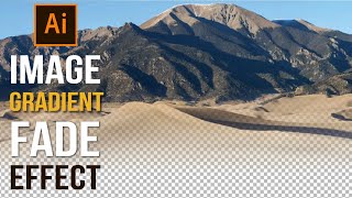 ✅ How to Create Gradient Transparency Fade Effect in Illustrator CC [upl. by Gerhan]