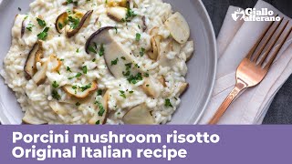 PORCINI MUSHROOM RISOTTO Original Italian recipe [upl. by Arnoldo463]