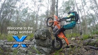 Learn how to ride a dirt bike︱Cross Training Enduro [upl. by Nillek]