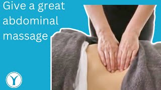 Abdominal massage how to techniques and guidance [upl. by Notlaw]