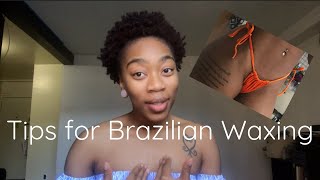 Tips for Brazilian Waxing at Home  Beginners Guide  In Brittanys Room [upl. by Ihdin]