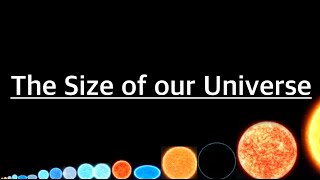 The Size of Our Universe Universe Size Comparison [upl. by Euqinorev939]