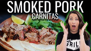 Youve Got to Try SMOKED PORK CARNITAS  How To [upl. by Attenal]