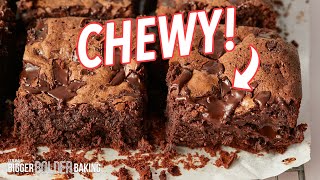 The Perfect Chewy Brownie Recipe [upl. by Fujio]