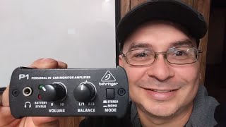 The Behringer Powerplay P1 In Ear Monitor System Description and SetUp Pt11 [upl. by Ahel]