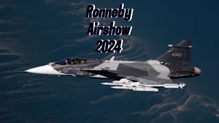 Ronneby Airshow 2024 F17 [upl. by Dyrrej]