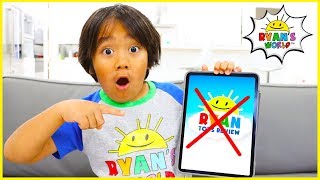 No More Ryan ToysReview [upl. by Htes]