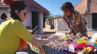 Gujarat Handicrafts Village Tour Kutch Artists at Work [upl. by Nivac]