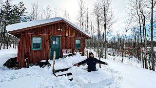 DANGEROUS Temperatures at the Cabin  Winter Cabin Living [upl. by Aramenta]