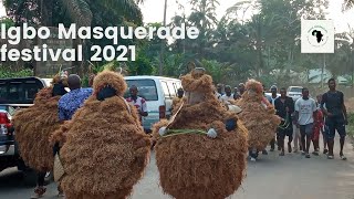 Full Igbo Masquerade Festival in Enugu State [upl. by Nueormahc]