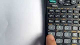 Calculating Factorials using the Sharp EL531W calculator [upl. by Crocker744]