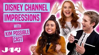 Kim Possible Cast Does Disney Channel Impressions [upl. by Adriene]