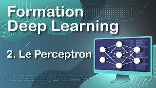 LE PERCEPTRON  DEEP LEARNING 02 [upl. by Ricki]