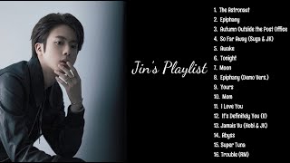 BTS  Jins Playlist 2022 Updated [upl. by Vastah930]