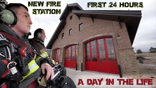 First 24 Hours in a New Fire Station  A Day in the Life [upl. by Asatan]