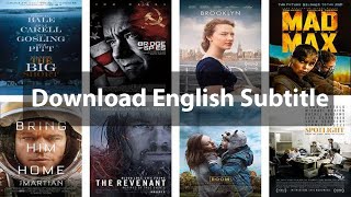 How to Download English Subtitles for Any Movie [upl. by Ekralc]