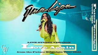 Dua Lipa  Love Again Live Studio Version Future Nostalgia Tour [upl. by Aurea]