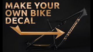 How to create bike decals [upl. by Nyleahcim998]