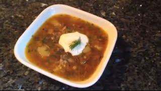 Porcini Mushroom and Barley Soup Recipe [upl. by Alysia]