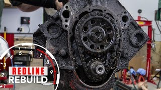 Chevy SmallBlock V8 Engine Rebuild TimeLapse  Redline Rebuild  S1E1 [upl. by Aryl]