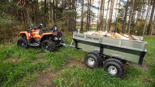 ATV TRAILER  Offroad PRO 1000 [upl. by Aohsoj]