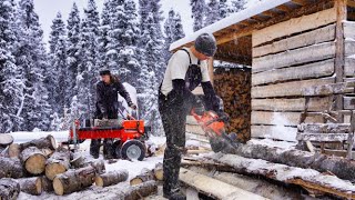 Cold Weather at the Cabin  Life in Alaska [upl. by Aihset]