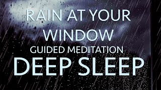 Rain Meditation for deep sleep and overthinking [upl. by Pasia183]